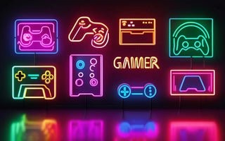 Cool Neon Signs Every Gamer Should Have in Their Room