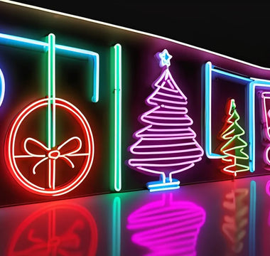 Welcome Santa Through Your Chimney with Outdoor Christmas Light Signs