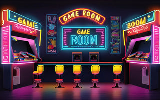 Level Up Your Game Room with a Dazzling Neon Arcade Sign