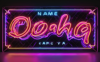 Name Neon Signs: The Hottest Home Decor Trend of 2024