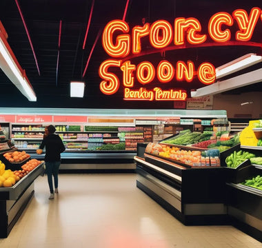 Dreaming of a Fresh Look? Enhance Your Grocery Store with Cool Neon Signs