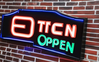 Boost Your Business Visibility: Get a Custom LED Open Sign Today!