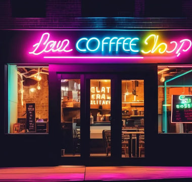 How Can Neon Coffee Shop Signs Brew Up More Business for Your Cafe?