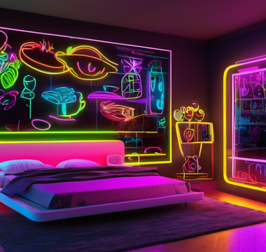 Stunning Neon Bedroom Ideas to Brighten Your Space