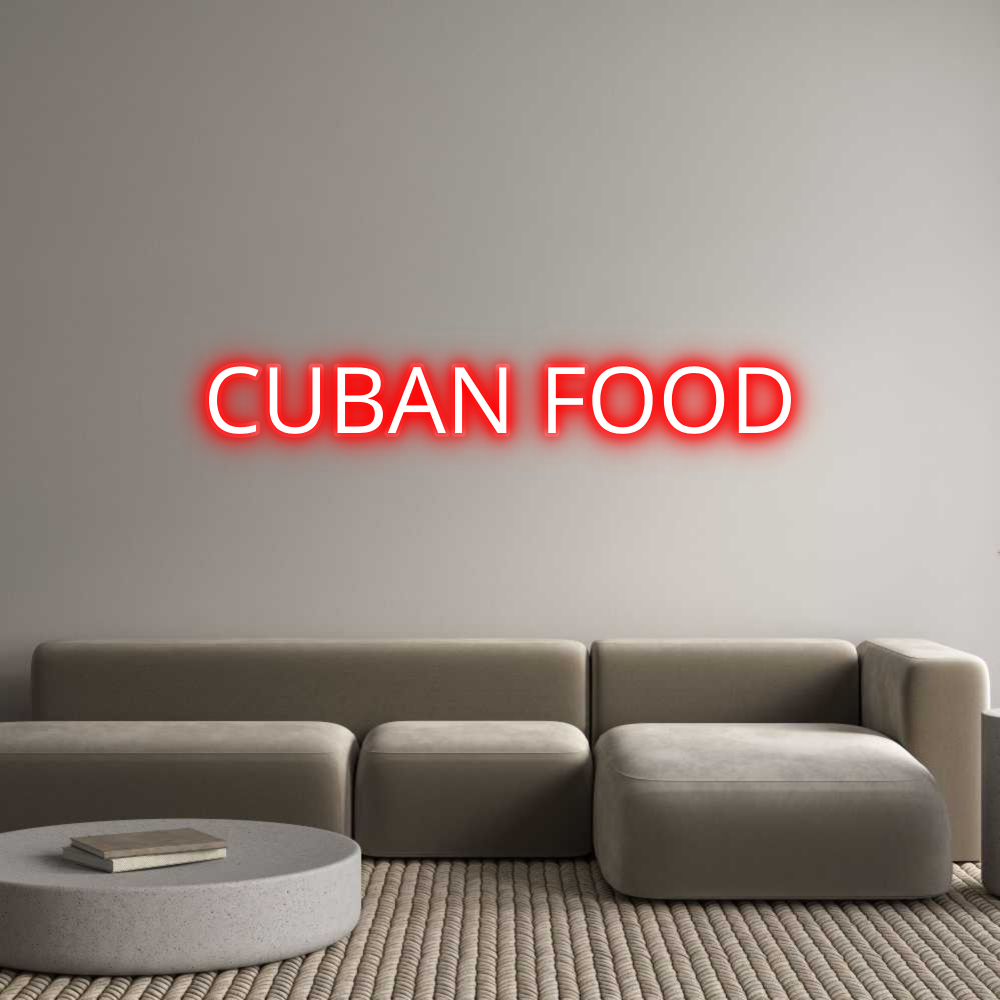 Neon: CUBAN FOOD