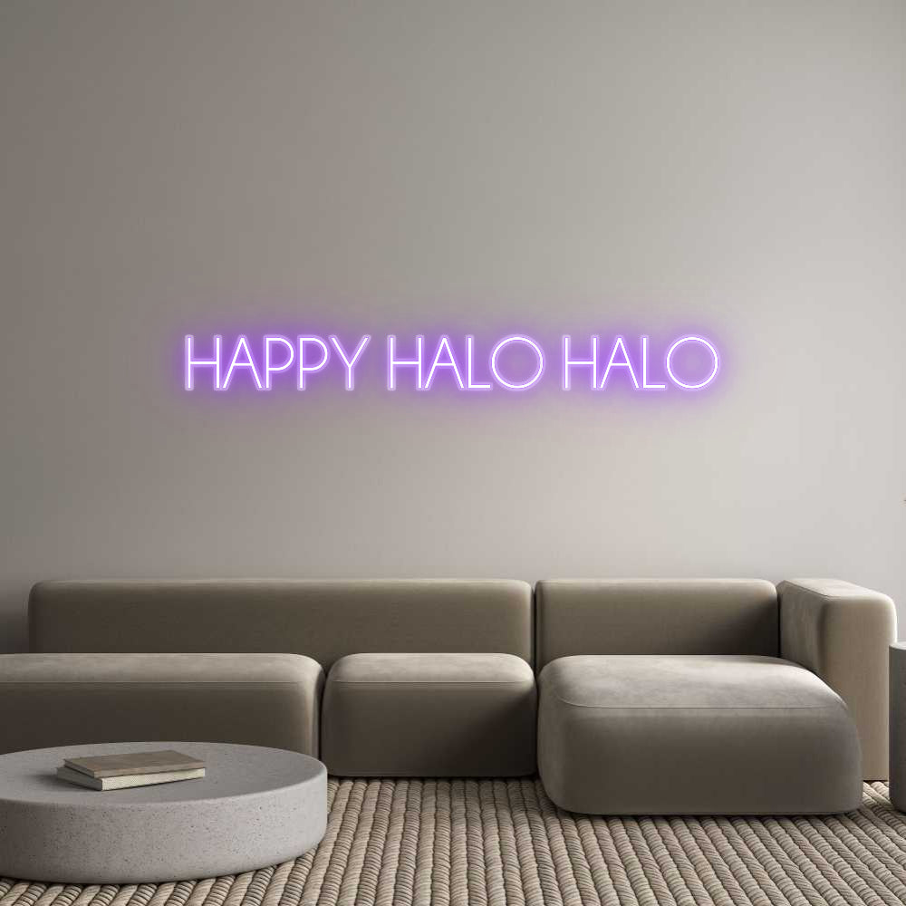 Neon: HAPPY HALO HALO