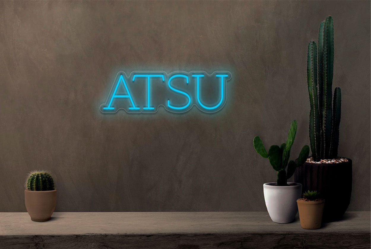 ATSU Logo LED Neon Sign