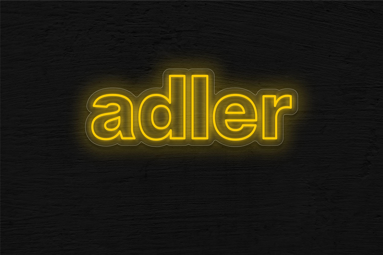 Adler Graduate School LED Neon Sign