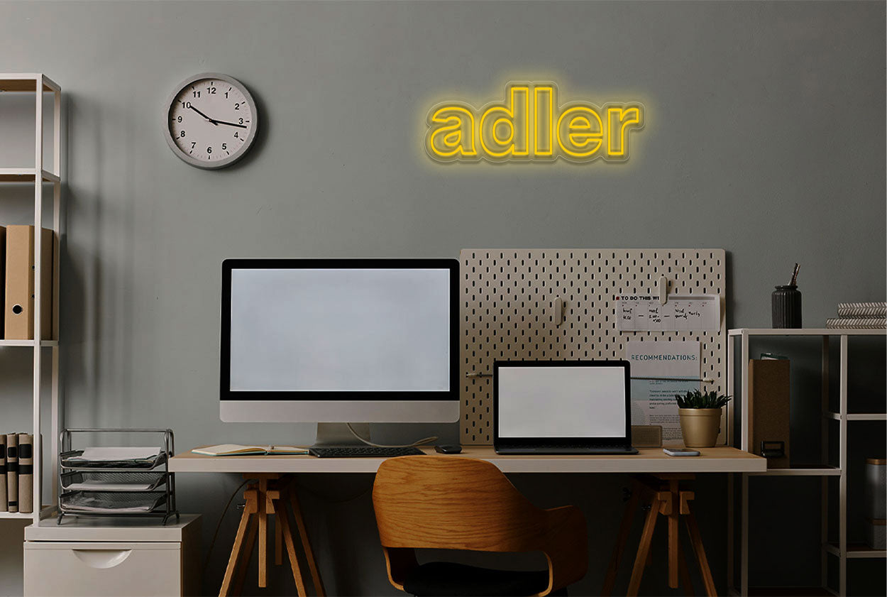 Adler Graduate School LED Neon Sign