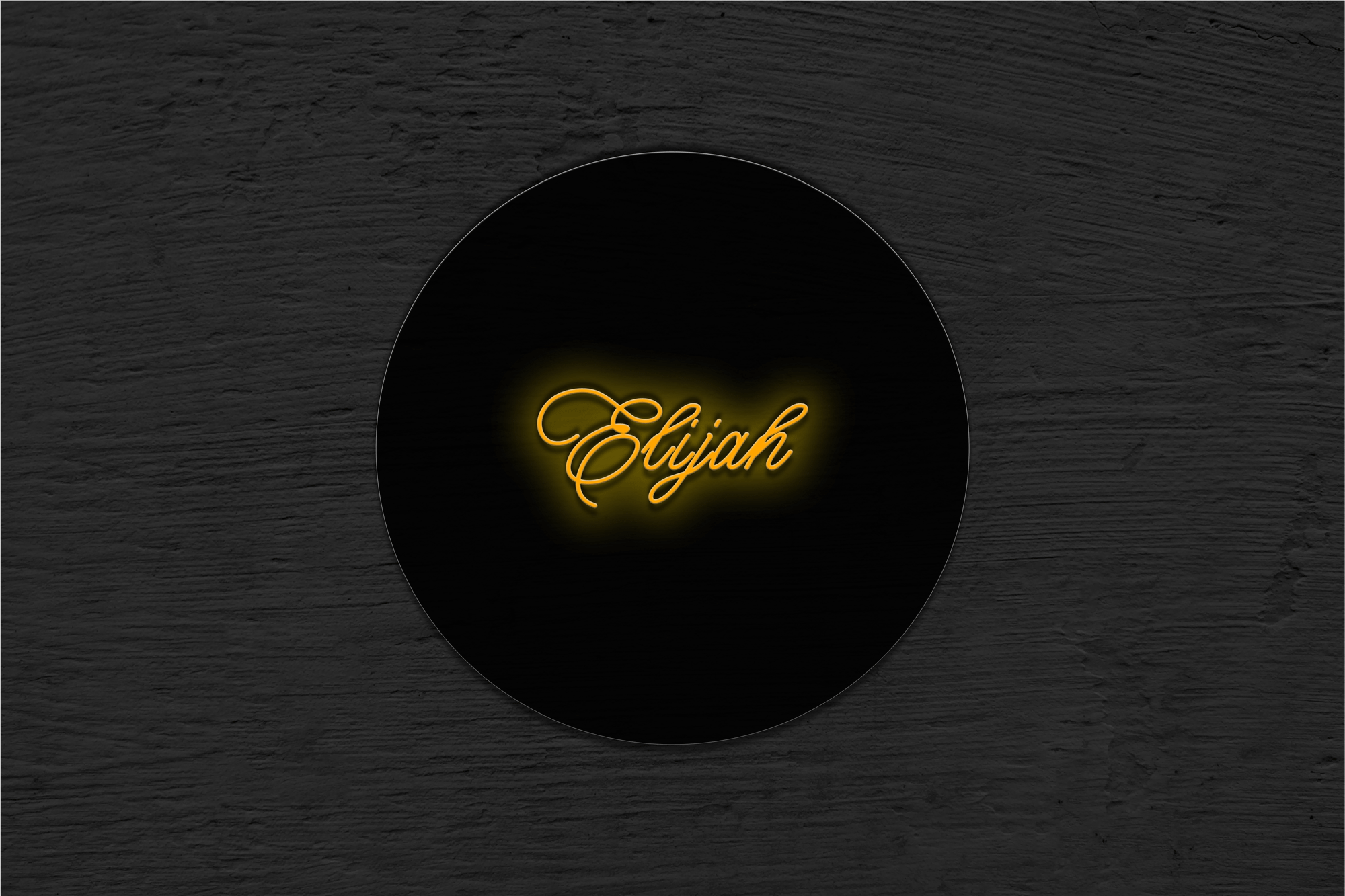 Aston Script Font (6 Letters) LED Neon Sign