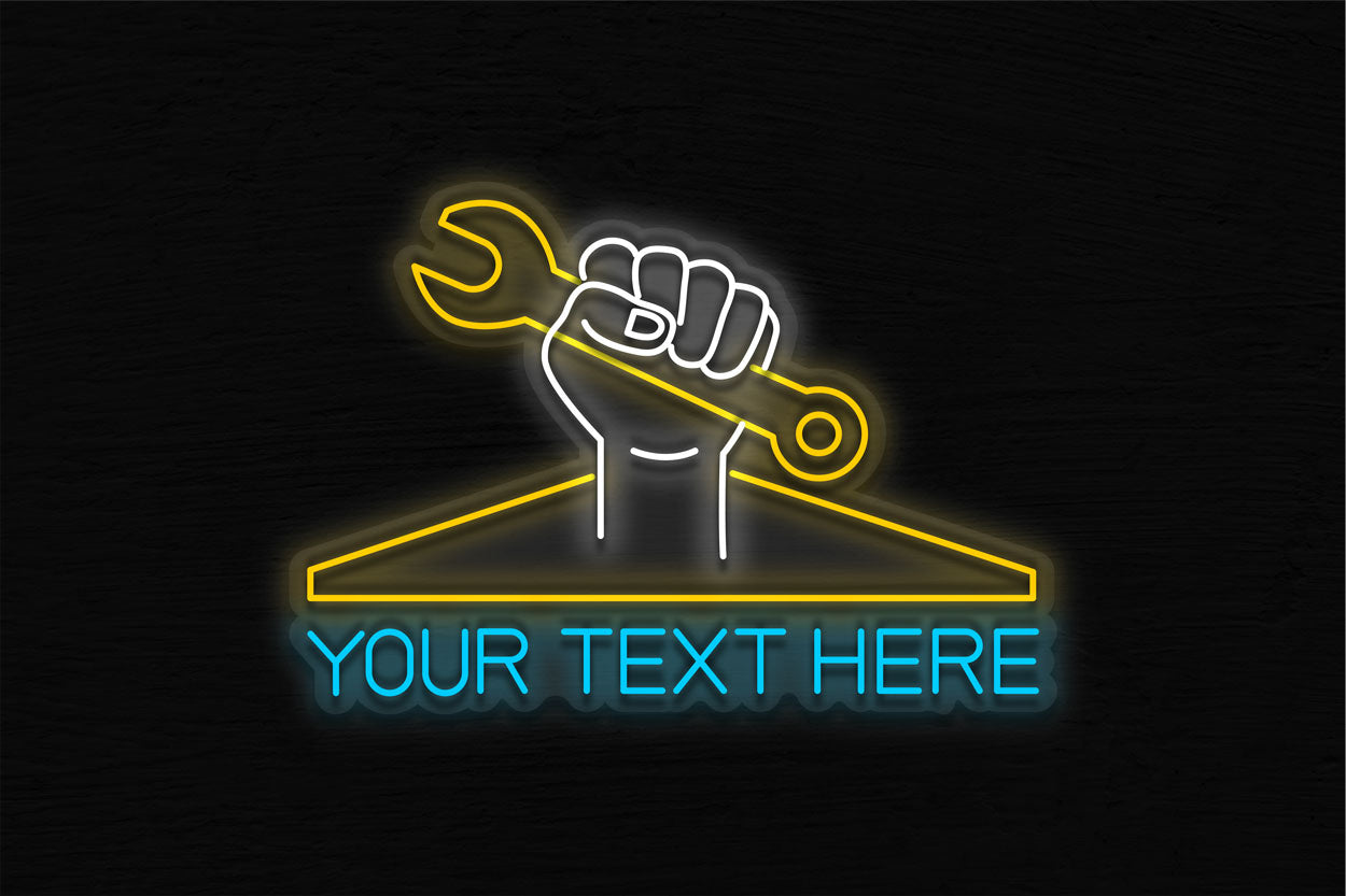 Auto Repair With Text LED Neon Sign