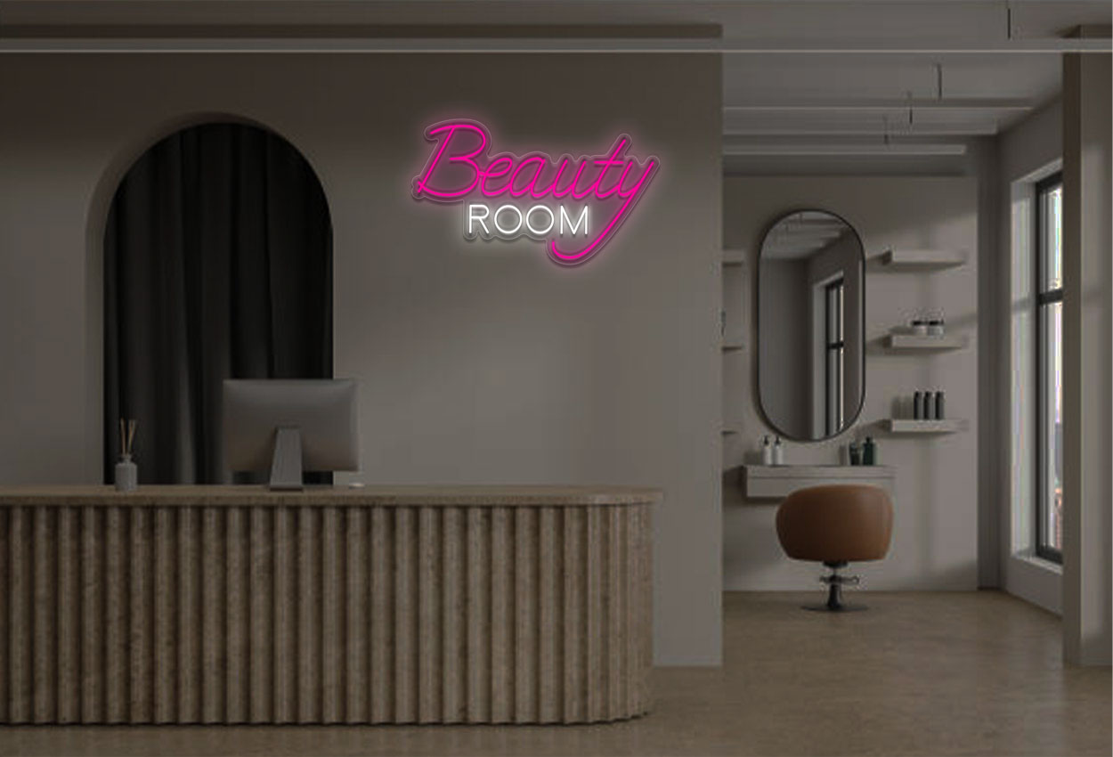 Beauty Room LED Neon Sign