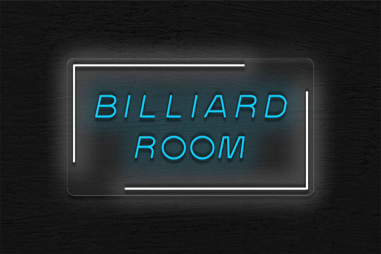 Billiard Room LED Neon Sign