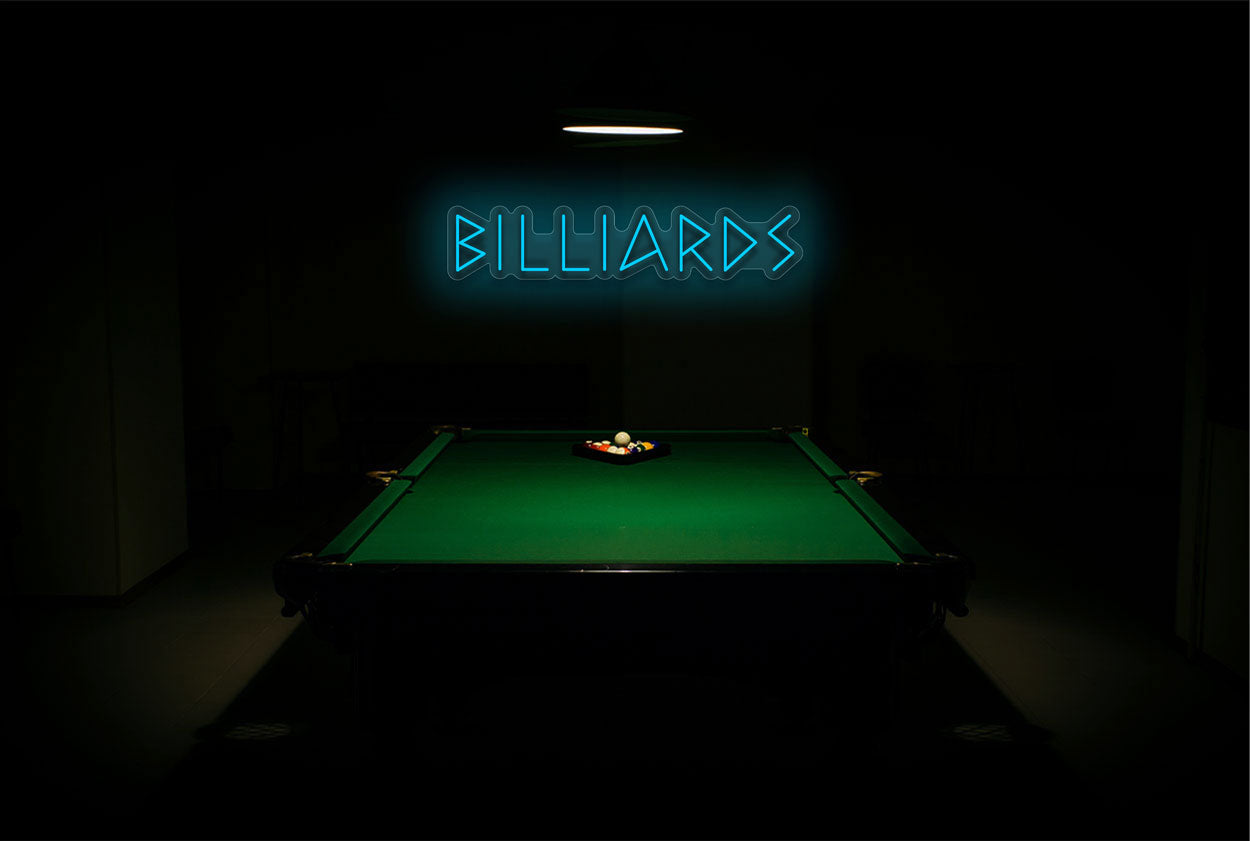 Billiards LED Neon Sign