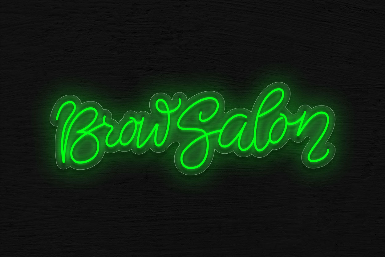 Brow Salon LED Neon Sign