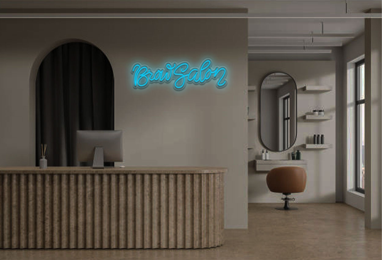 Brow Salon LED Neon Sign