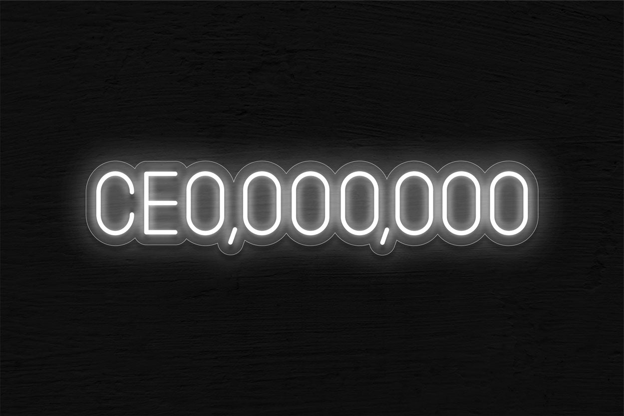 CEO LED Neon Sign