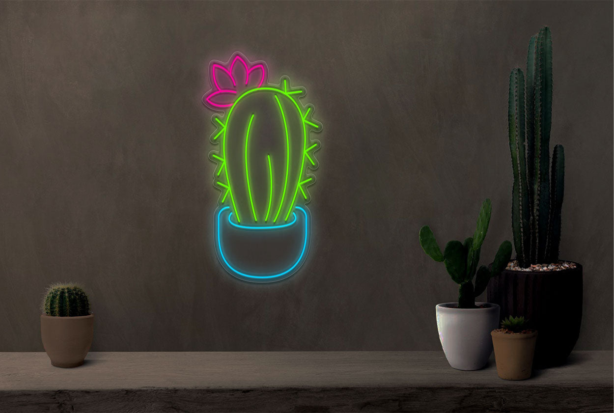 Cactus V4 LED Neon Sign