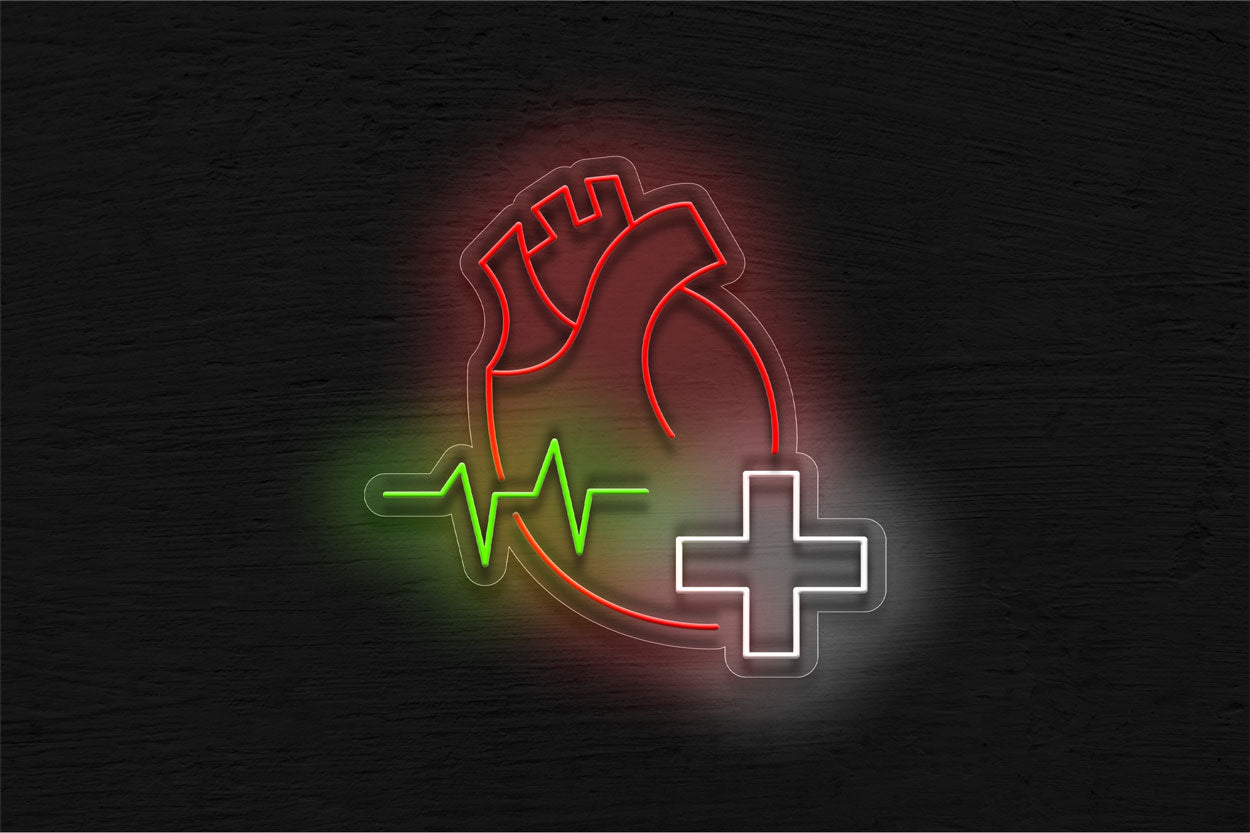 Cardiologist Logo LED Neon Sign