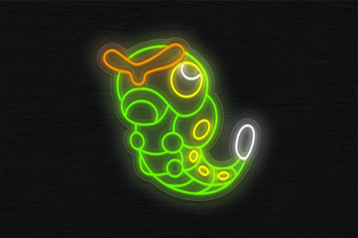 Caterpie(Pokemon) LED Neon Sign