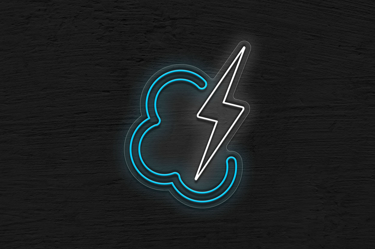 Cloud Lightning (Bat Mitzvah) LED Neon Sign