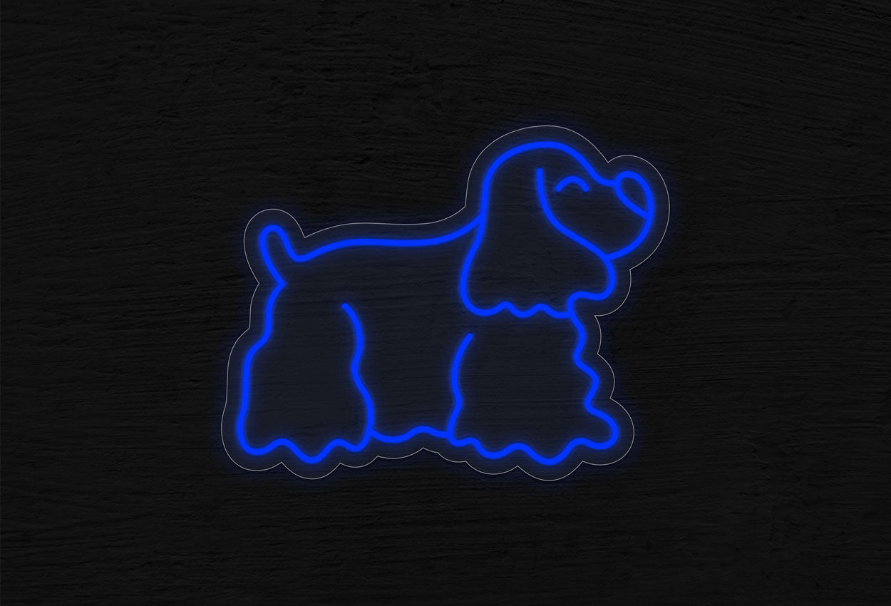 Cocker Spaniel LED Neon Sign