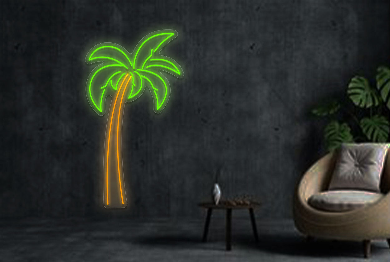 Coconut Tree V2 LED Neon Sign