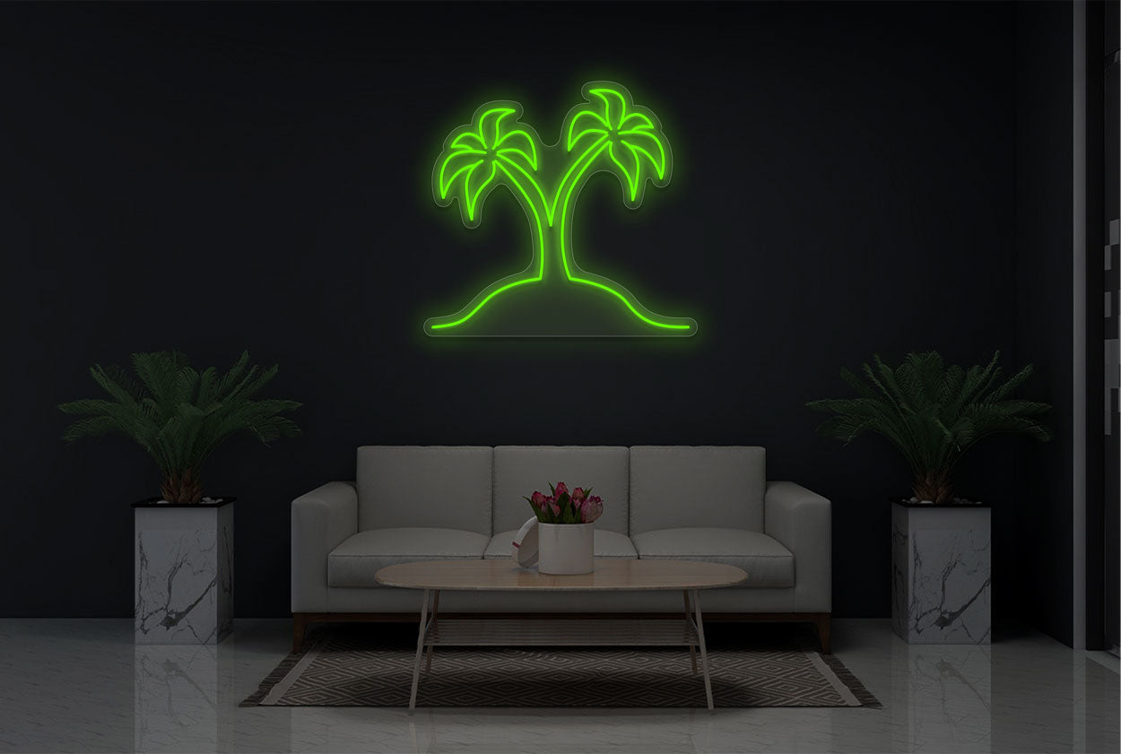 Coconut Tree V3 LED Neon Sign