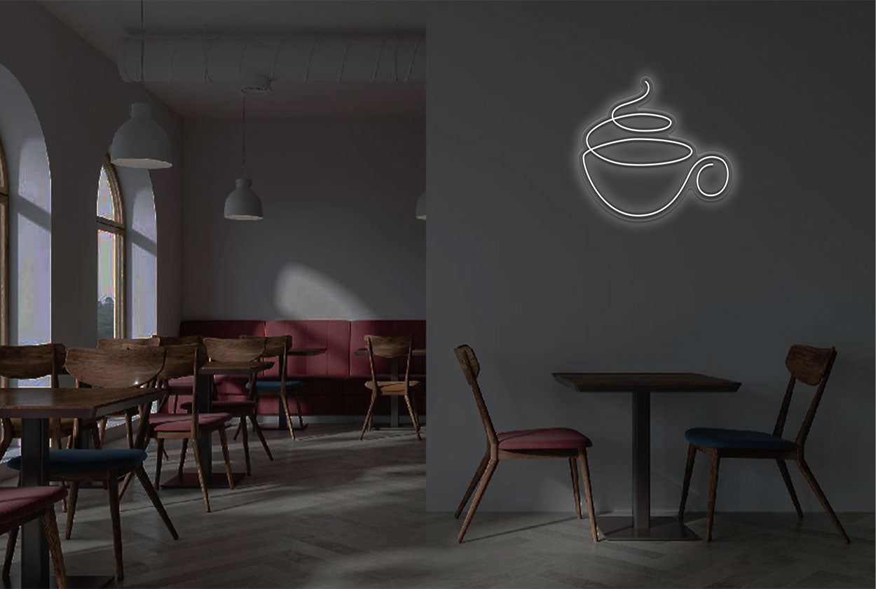 Coffee Cup LED Neon Sign