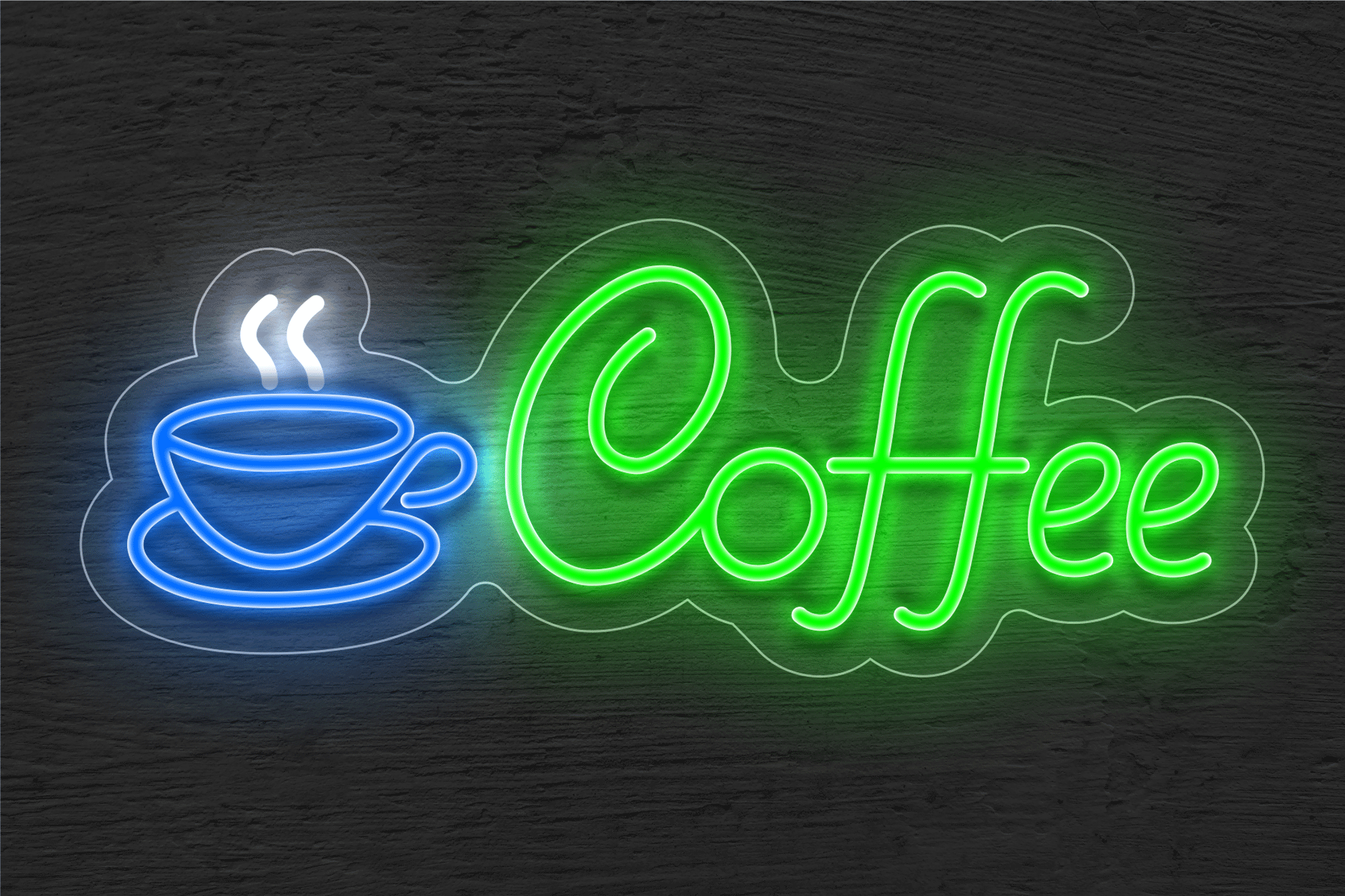 Buy Coffee cup LED Neon Sign  Coffee Neon Signs from Best Buy Neon Signs