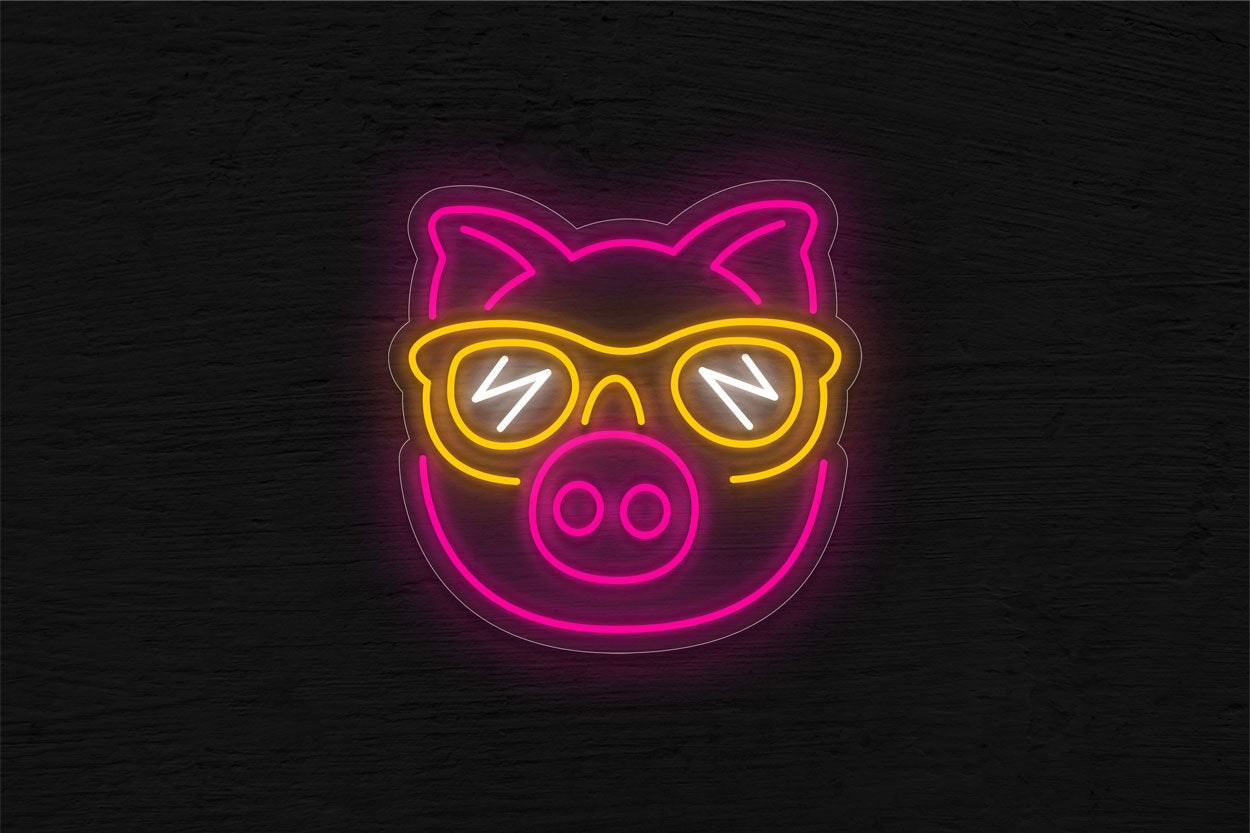 Cool Pig LED Neon Sign