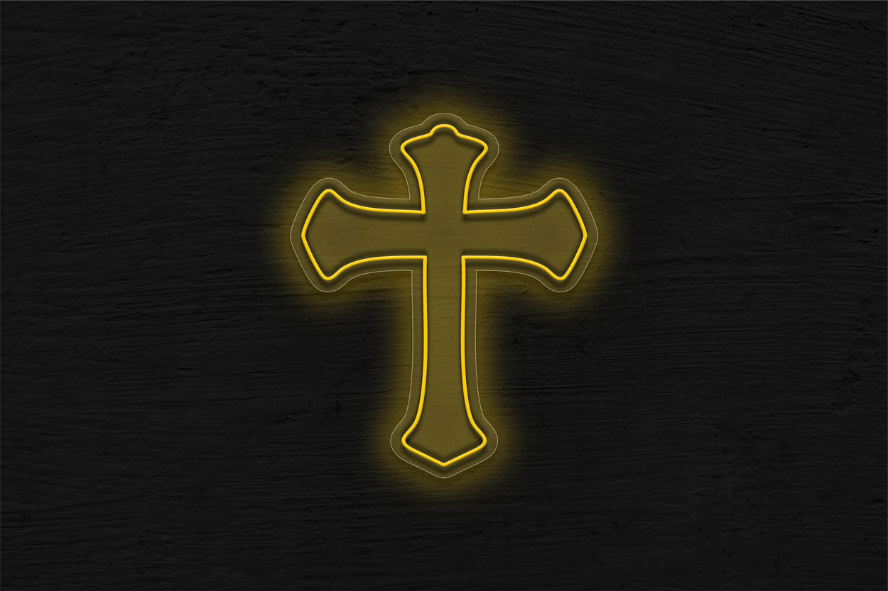 Classic Cross LED Neon Sign