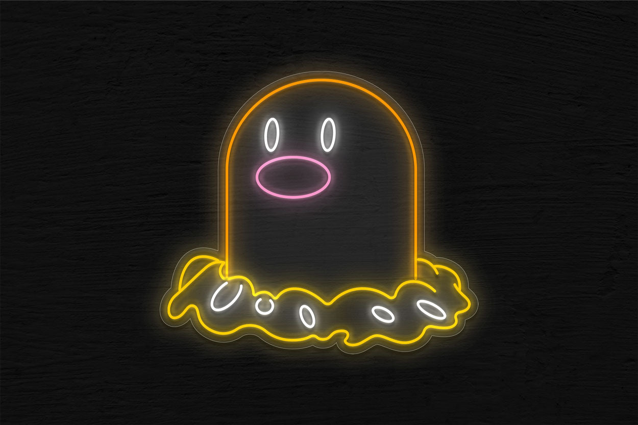 Diglett(Pokemon) LED Neon Sign