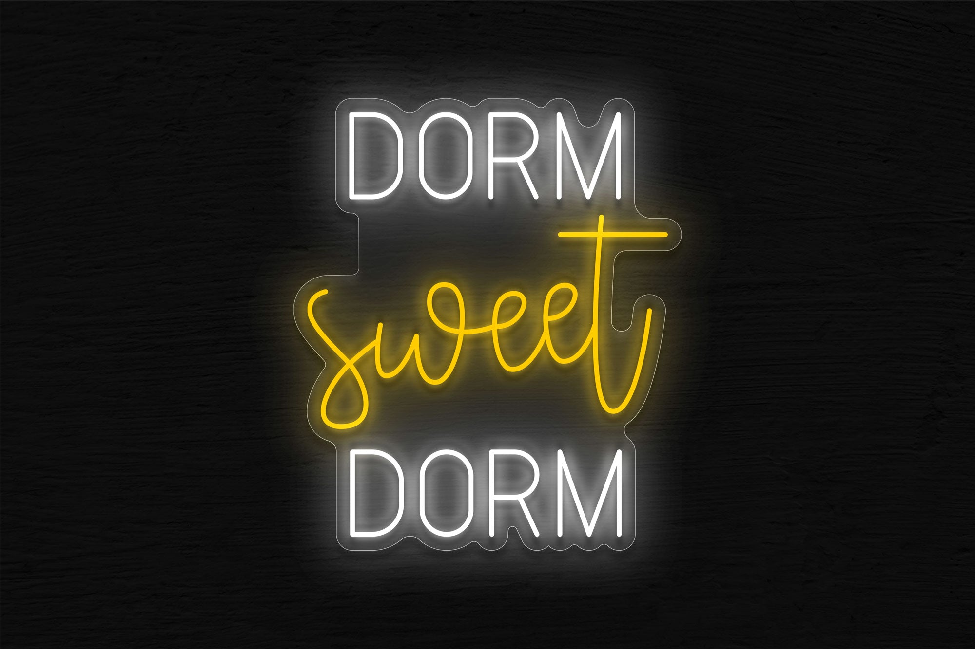 Dorm Sweet Dorm LED Neon Sign