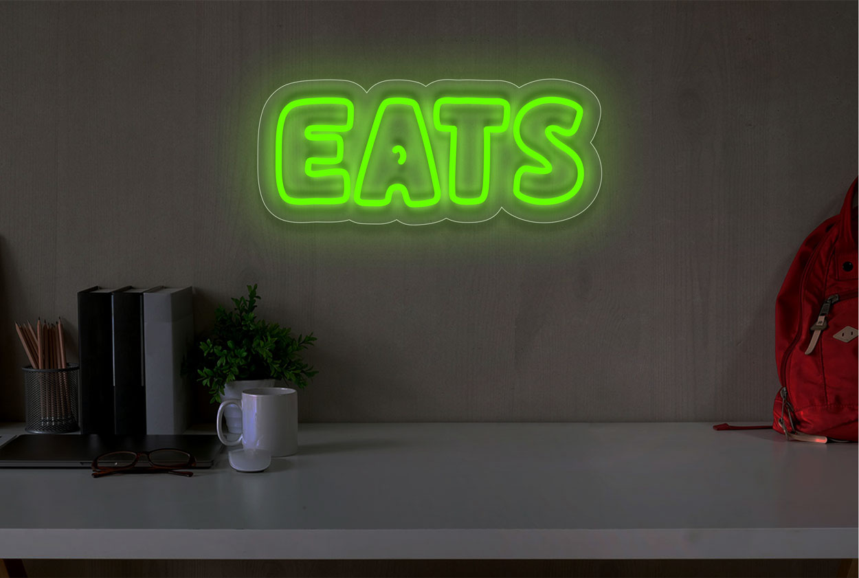 Eats LED Neon Sign