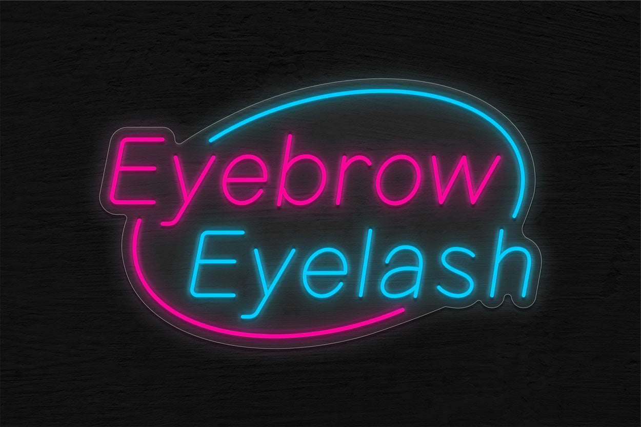 Eyebrow Eyelash LED Neon Sign