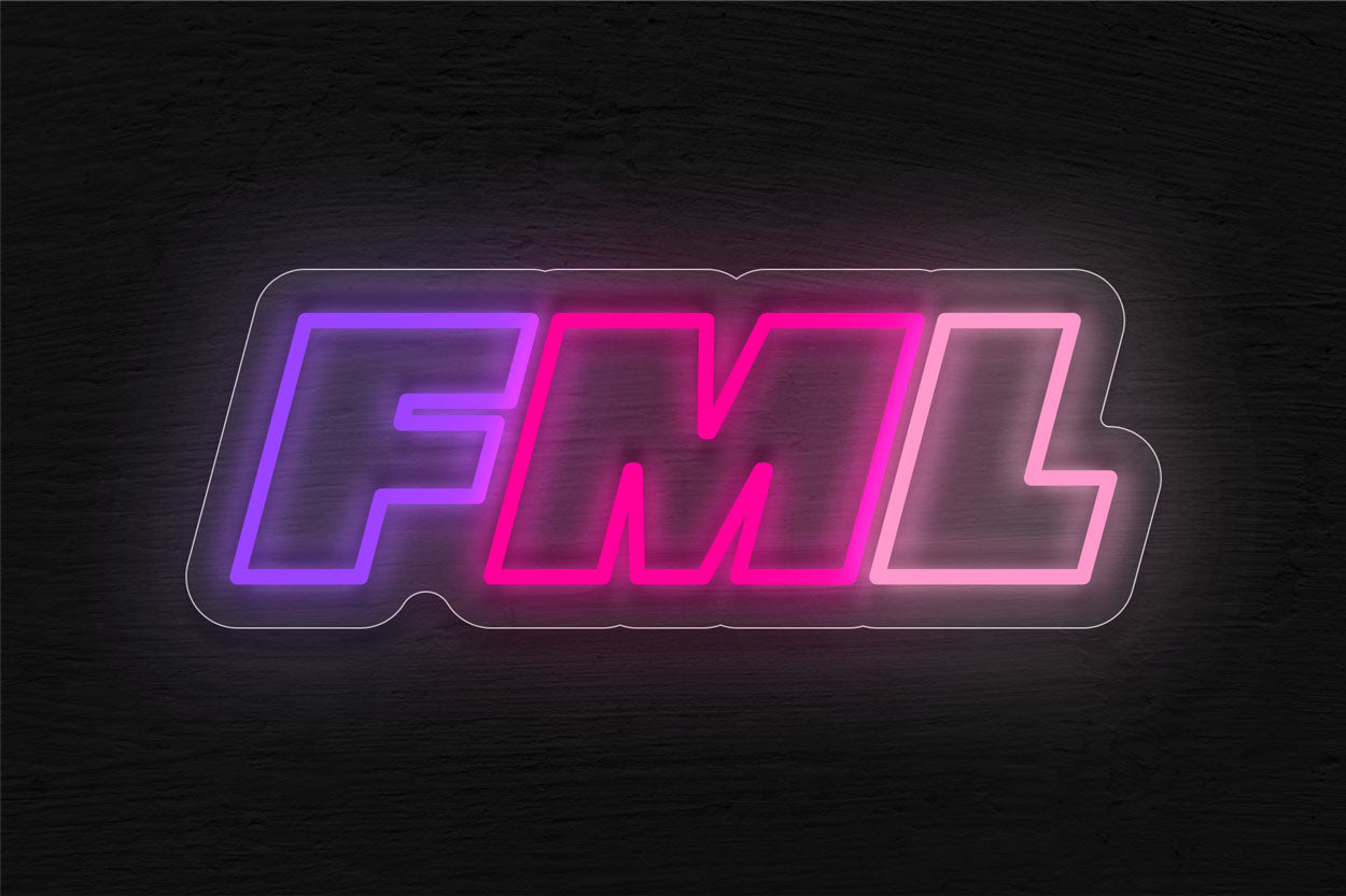 FML LED Neon Sign