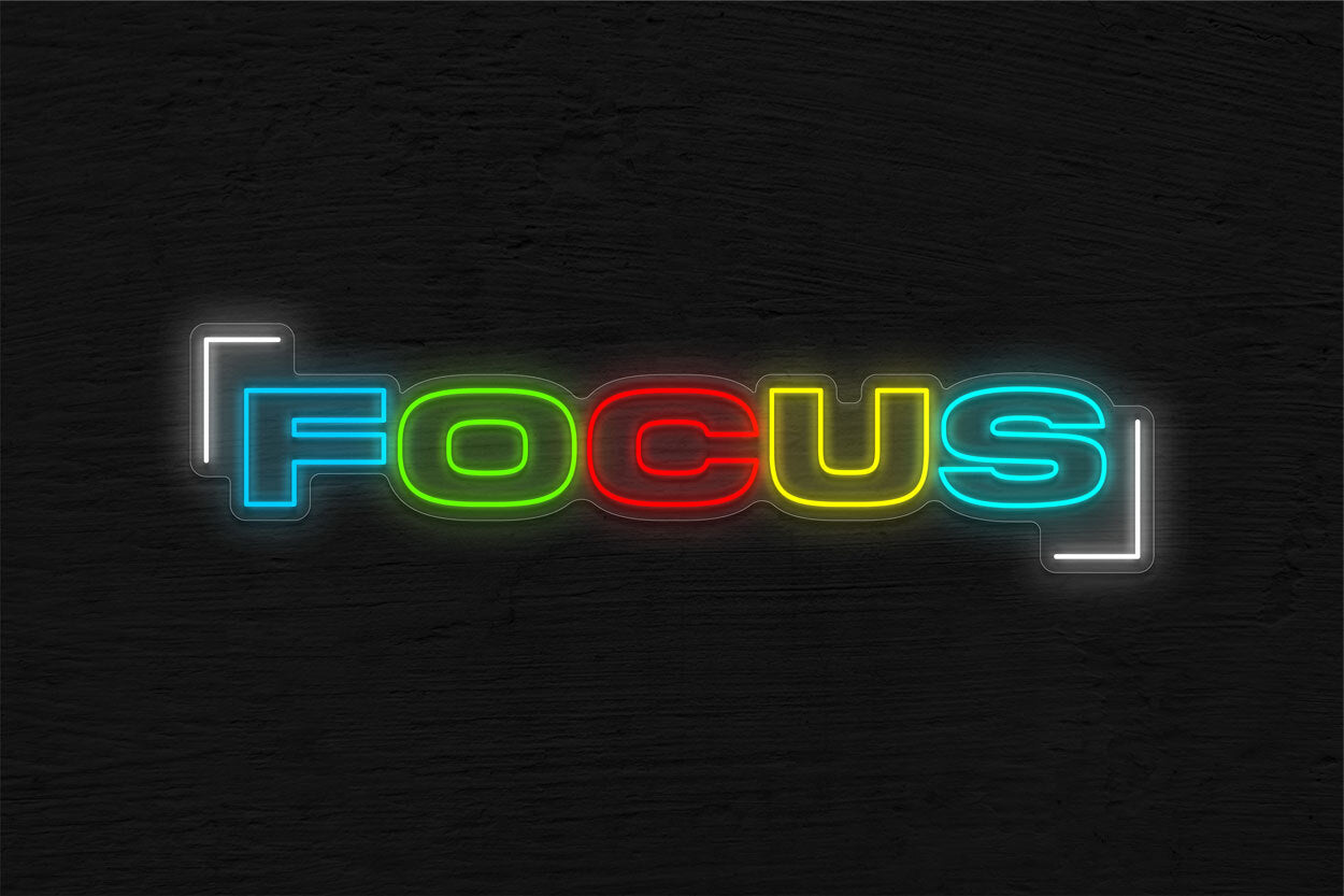 Focus LED Neon Sign