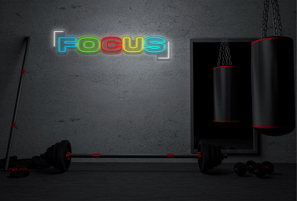 Focus LED Neon Sign