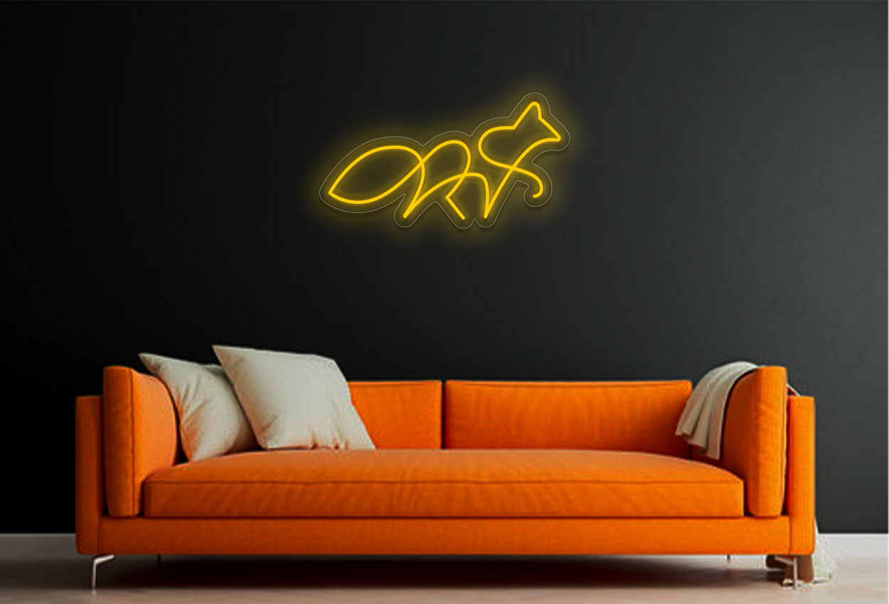 Fox LED Neon Sign