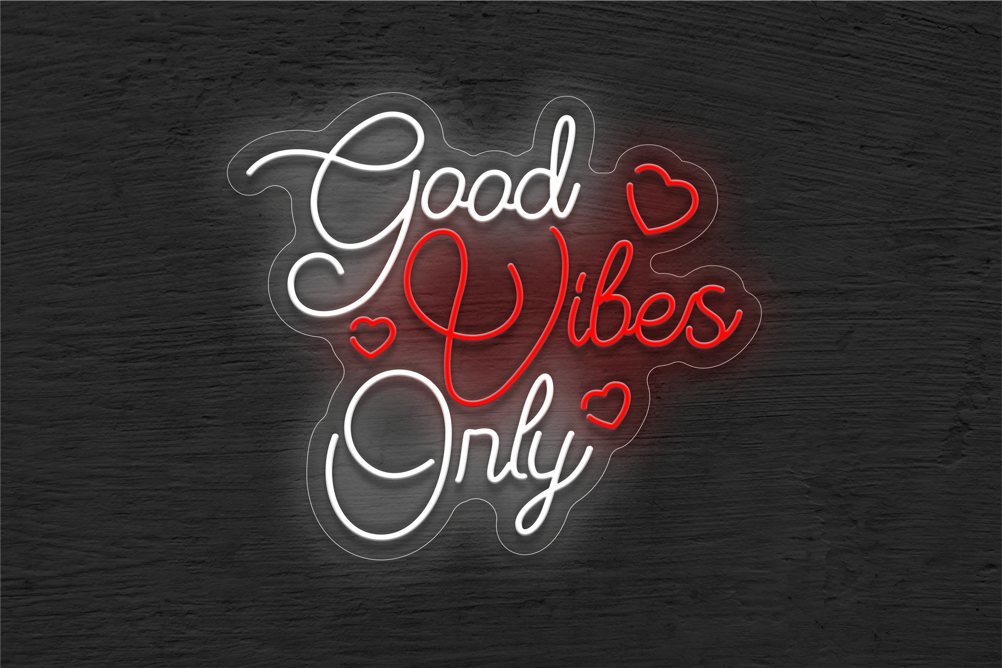 Good Vibes Only 001 LED Neon Sign