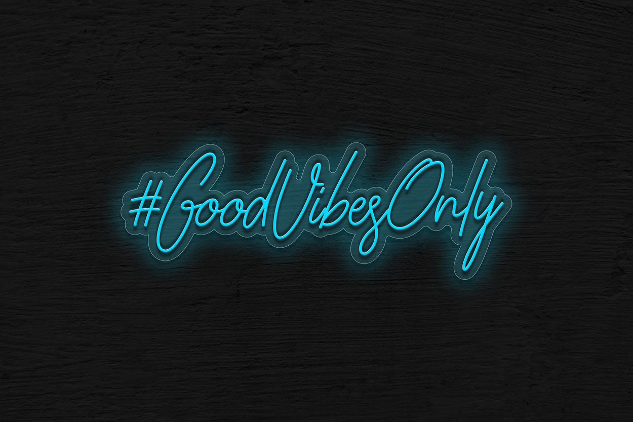 Good Vibes Only 008 LED Neon Sign