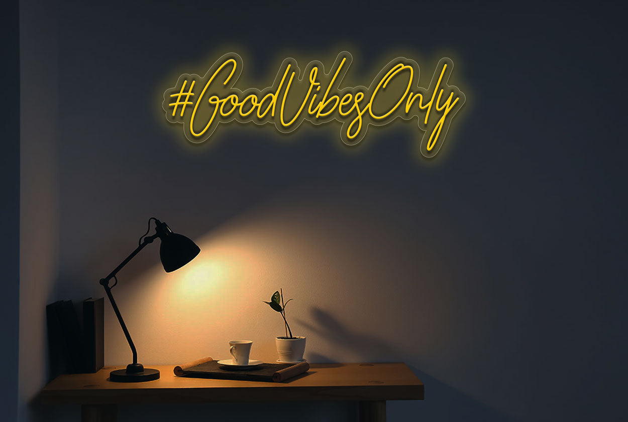 Good Vibes Only 008 LED Neon Sign