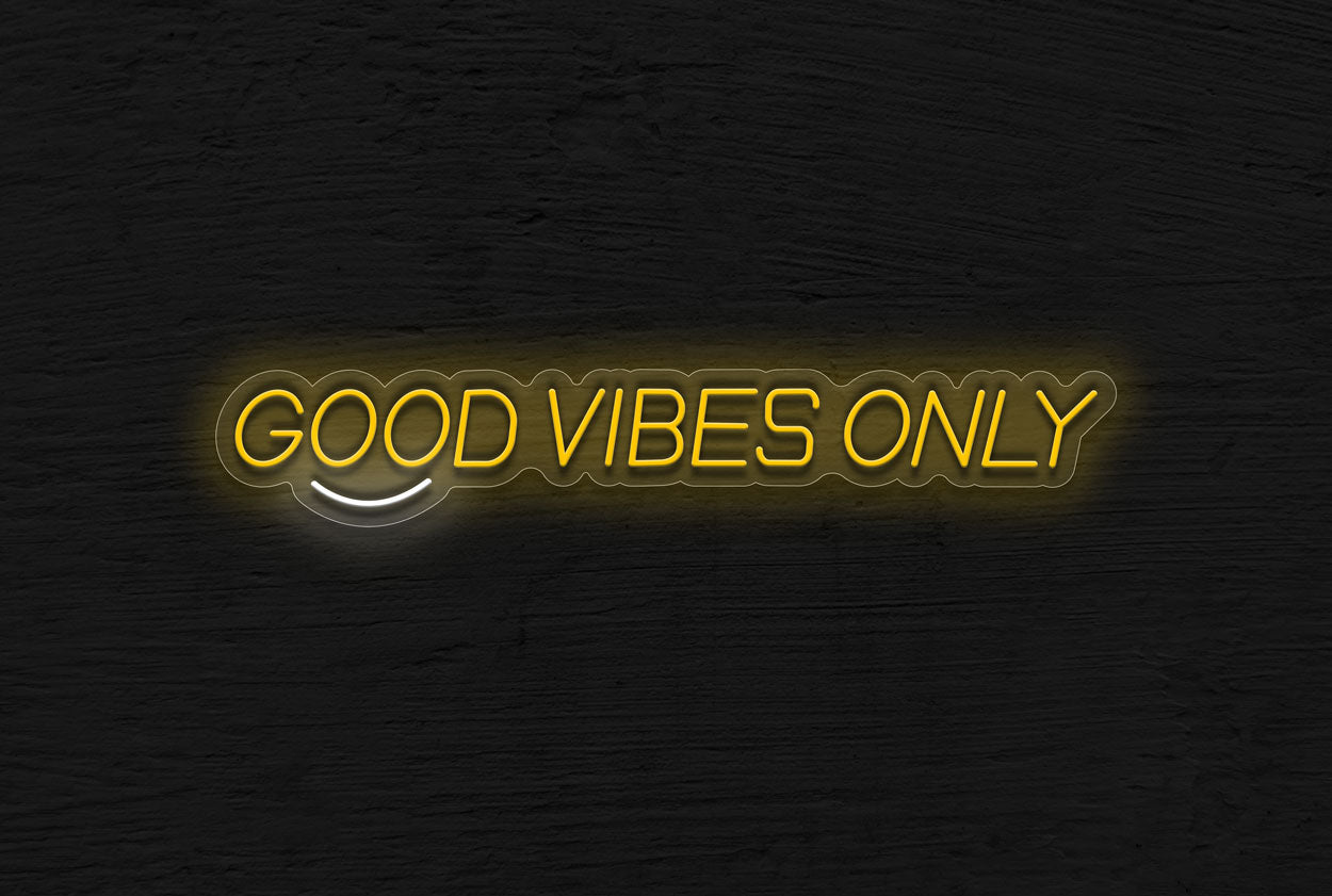 Good Vibes Only 009 LED Neon Sign