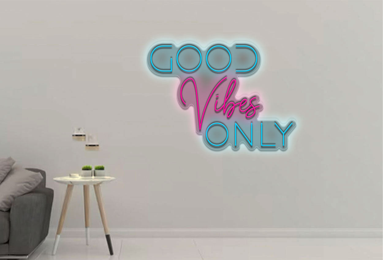 Good Vibes Only 010 LED Neon Sign