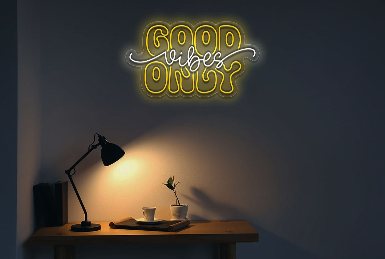 Good Vibes Only 011 LED Neon Sign