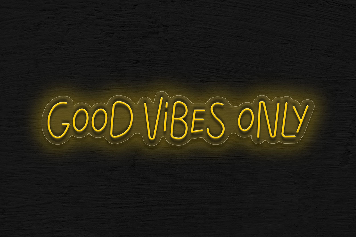 Good Vibes Only 012 LED Neon Sign