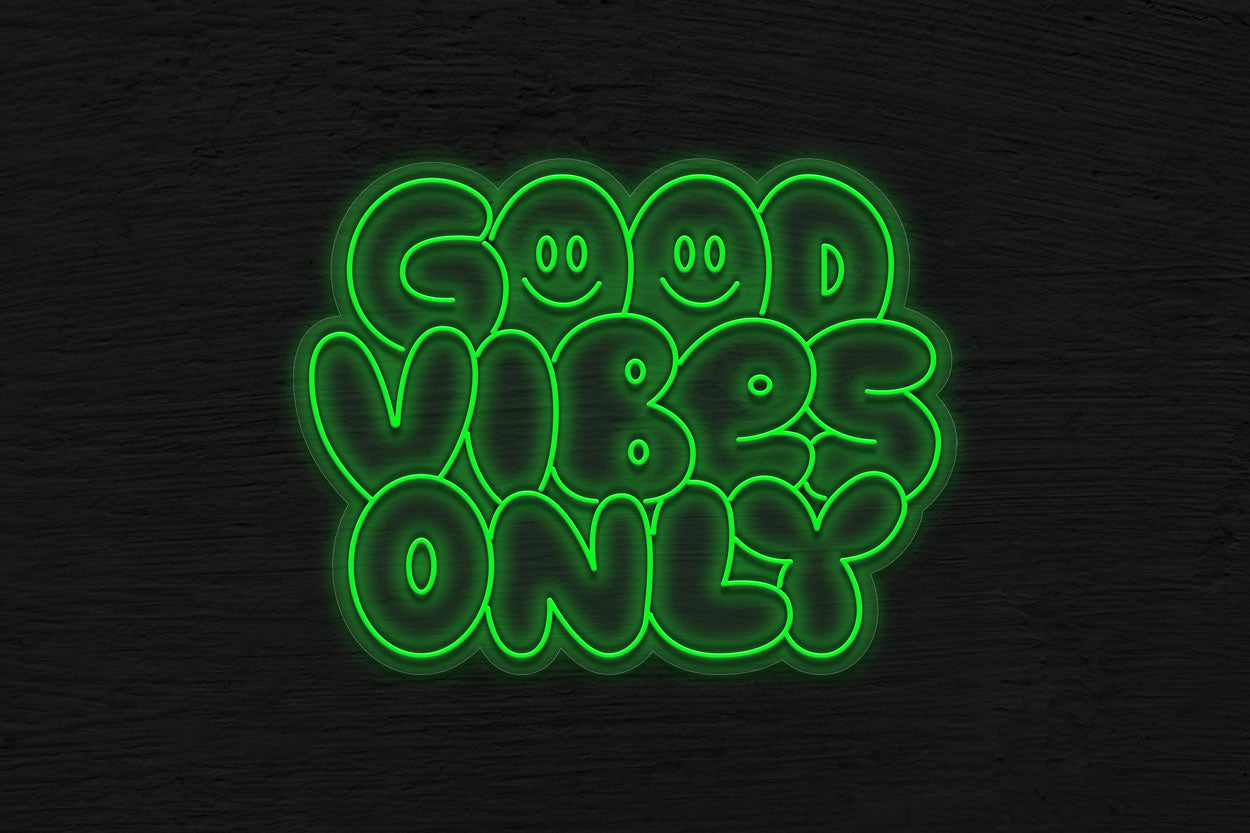 Good Vibes Only 020 LED Neon Sign