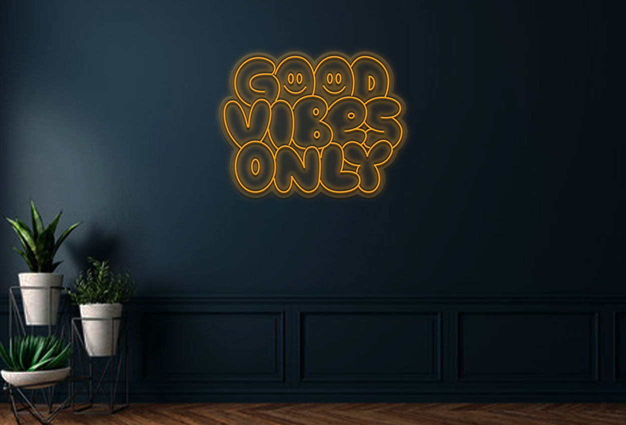 Good Vibes Only 020 LED Neon Sign