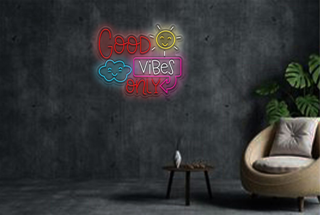 Good Vibes Only 022 LED Neon Sign